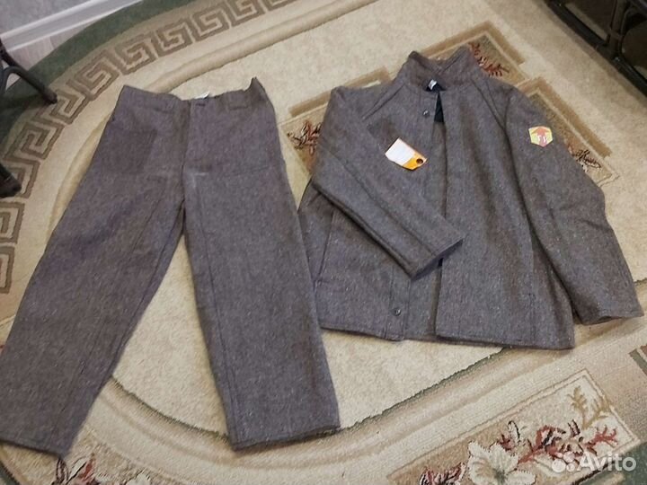 Костюм сварщика зимний (огнестойкий, суконный)