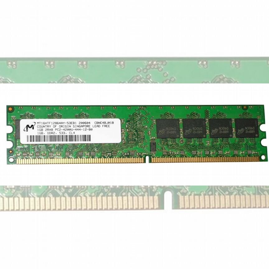 [MT16HTF12864AY-53EB1] Оперативная Память Micron 1gb Mt16htf12864ay-53eb1