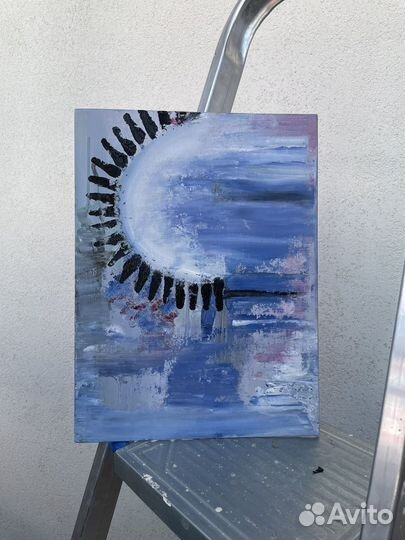 Абстрактная картина /затмение