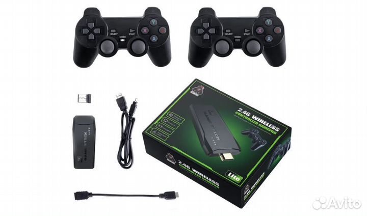 Приставка портативная игровая Game Stick Lite 64Гб