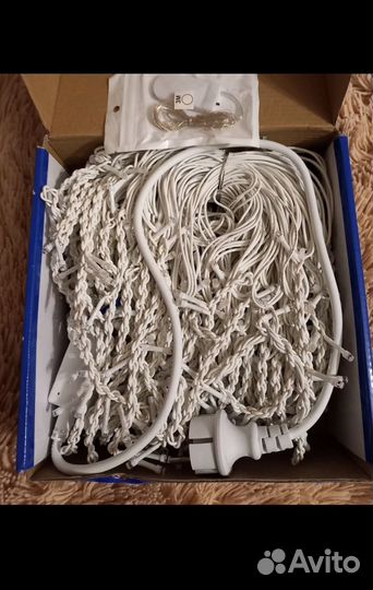 Гирлянда уличная бахрома