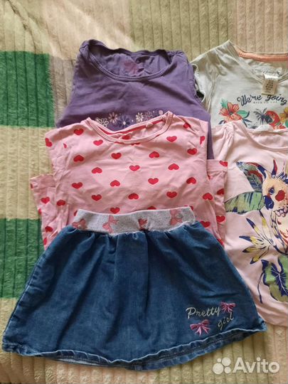 Детские вещи пакетом для девочек