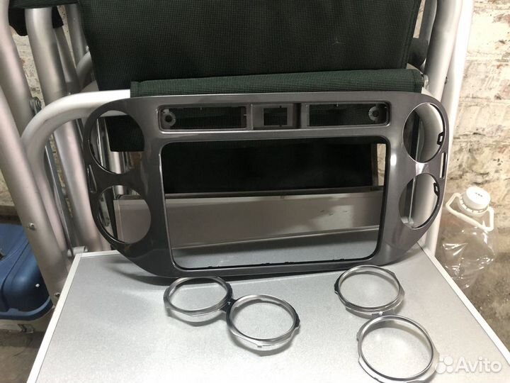 Рамка магнитолы tiguan 1рест