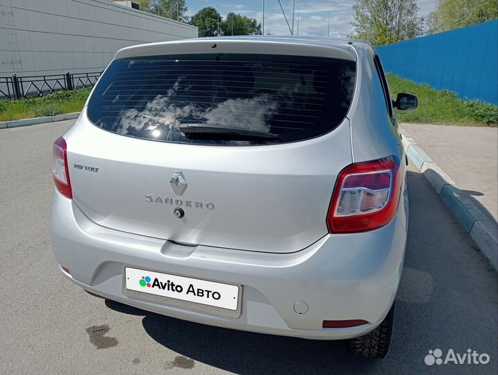 Renault Sandero 1.6 МТ, 2015, 59 000 км