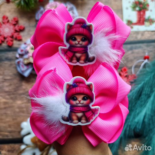 Бантики для волос для девочек