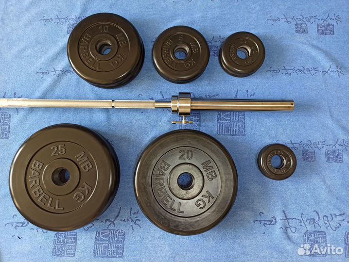 Олимпийская штанга 150кг MB Barbell Стандарт