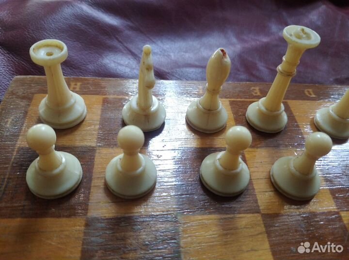 Шахматы СССР пластик небольшие