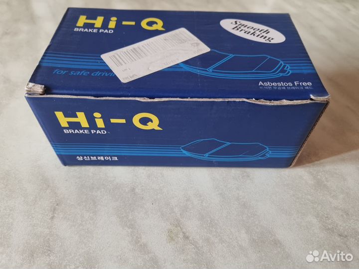 Тормозные колодки передние на шевроле круз HI-Q