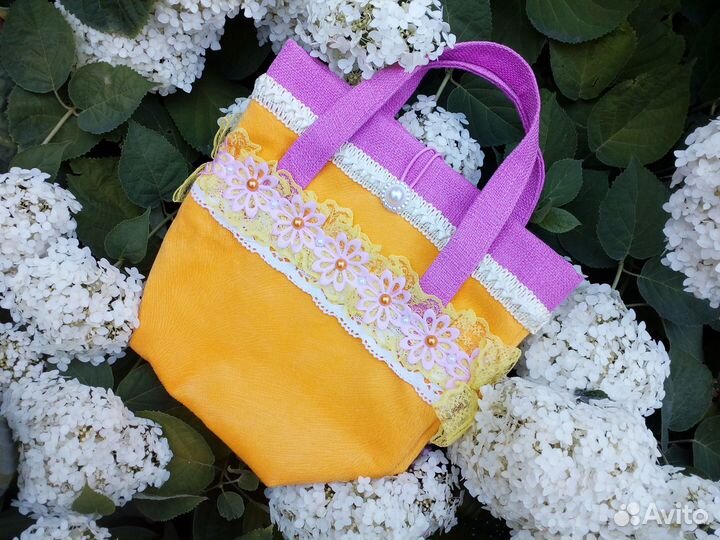 Цветочная фея.Детская сумочка