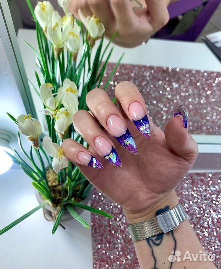 Маникюр и педикюр гель лак