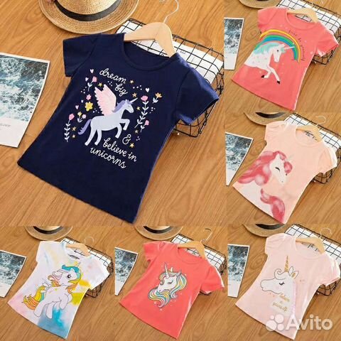 Футболки для девочки новые