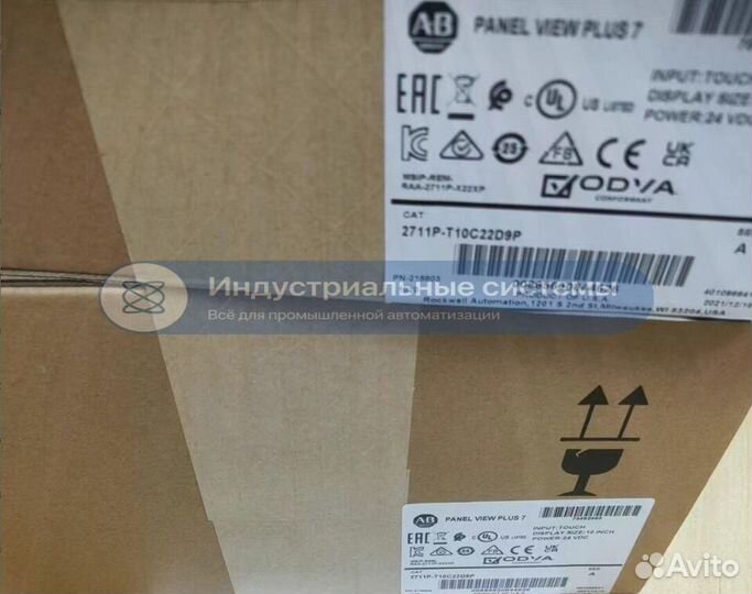 Панель HMI Allen-Bradley 2711P-T10C22D9P