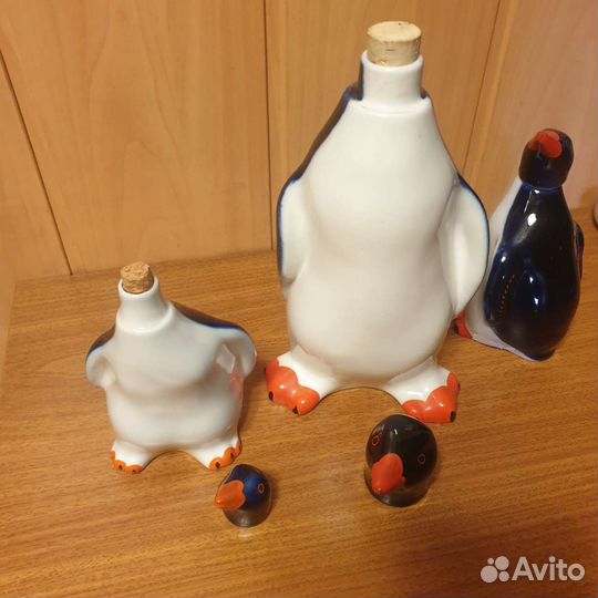 Фарфоровые статуэтки СССР лфз - штофы