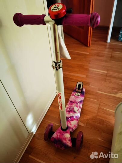 Самокат детский трехколесный