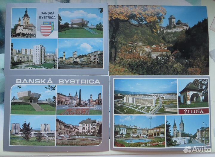 Открытки Прага 70 е годы