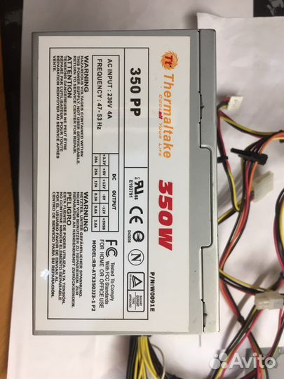 Блок питания ATX 350W