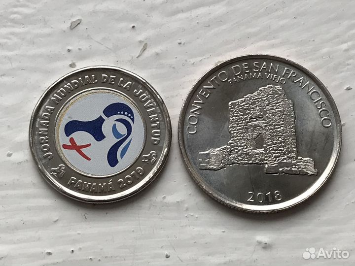 Монеты Перу, Боливия, Панама, Уругвай и Юж.Америка