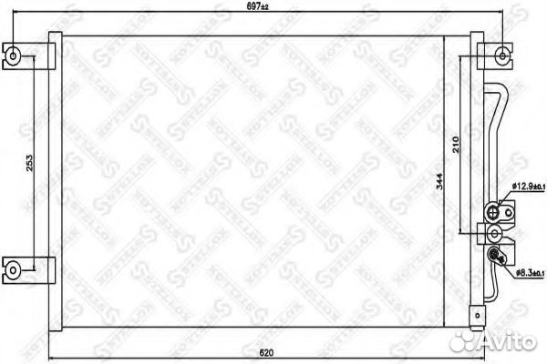 Конденсатор 1045580SX stellox