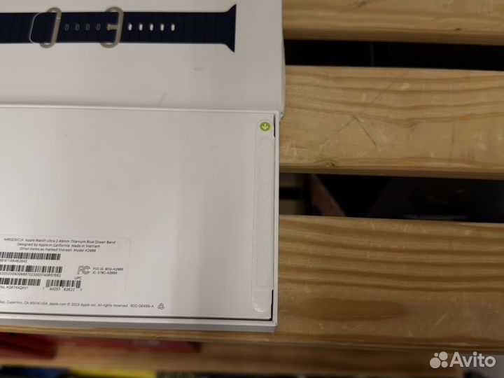 Apple Watch Ultra 2 49mm Blue Ocean Band