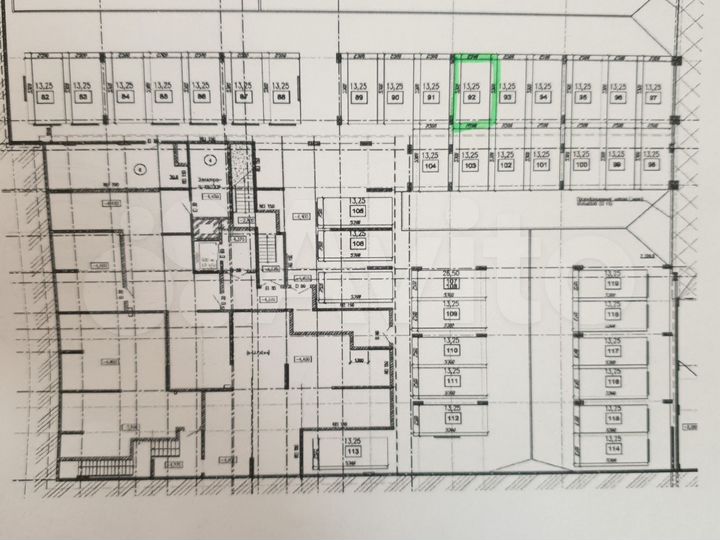 Машиноместо, 14 м²