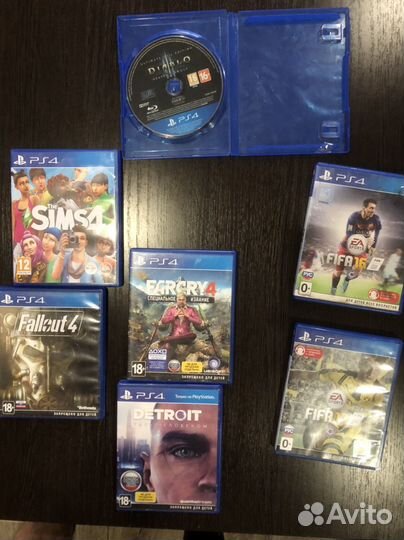 Диски на ps4