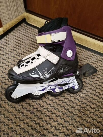Роликовые коньки размер 37 + сумка