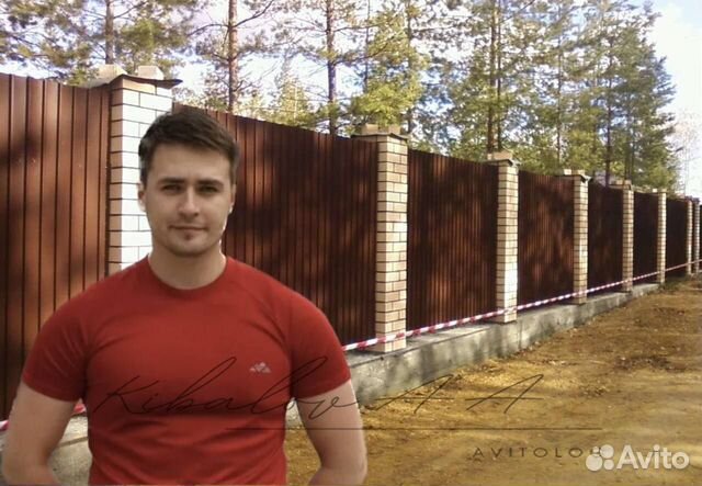 Монтаж забора из метала/профлист/евроштакетник в Красноярске | Услуги ...