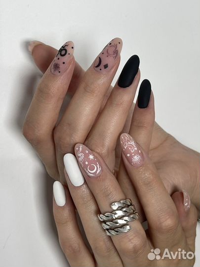 Маникюр, покрытие гель-лак, ногти, наращивание