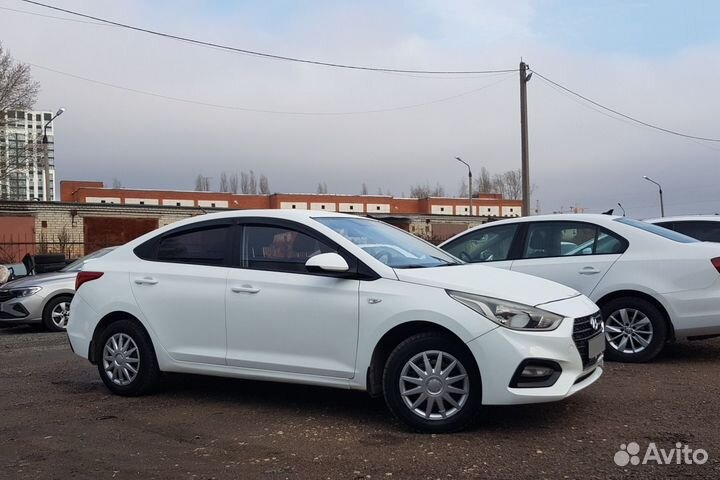 Hyundai Solaris 1.4 AT, 2018, 83 000 км