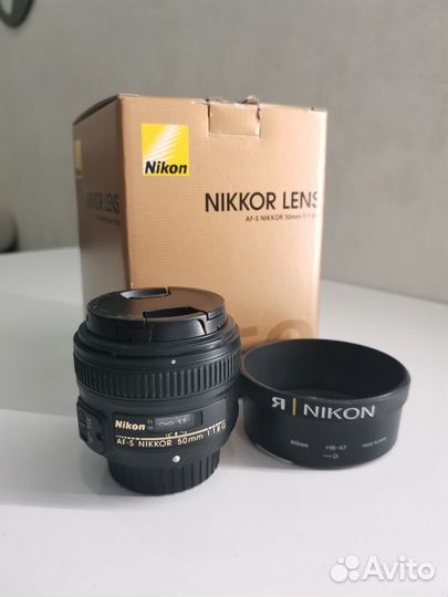 Объектив nikon 50mm f 1.8g nikkor