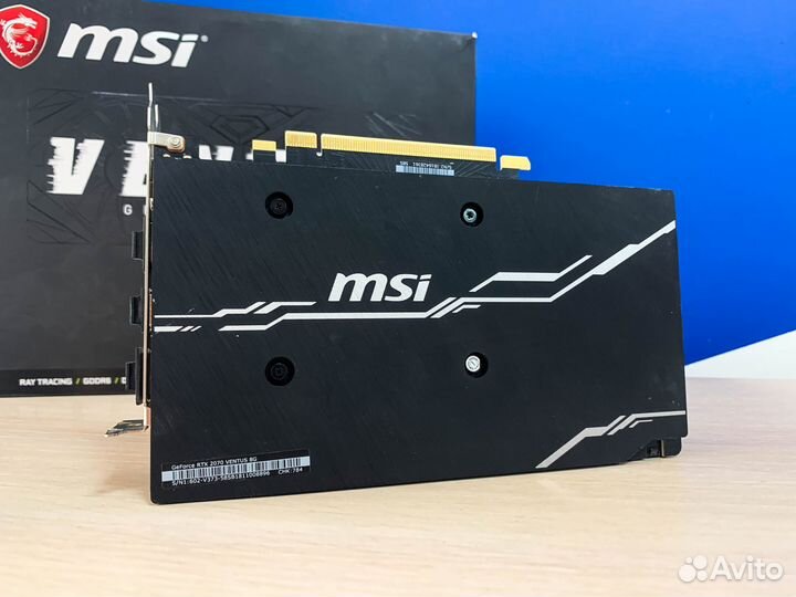 Видеокарта MSI GeForce RTX 2070 Ventus 8Gb