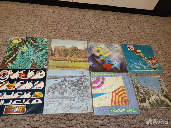 Виниловые пластинки СССР