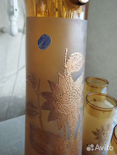 Графин хрустальный чехия