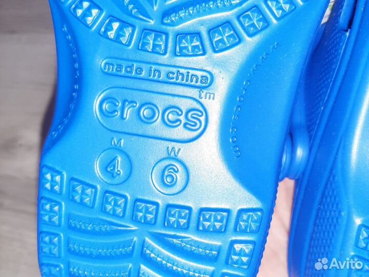 Новые сабо Crocs M4/W6 р 36-37