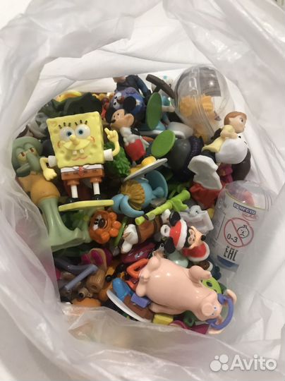 Игрушки киндер герои мультиков