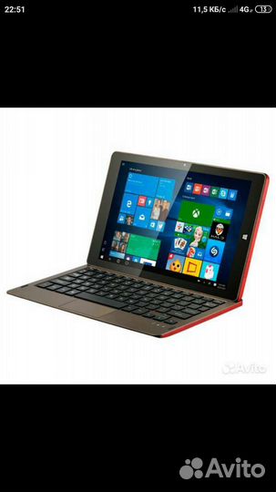 Планшет-смартбук на Win10