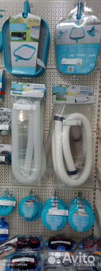 Каркасный бассейн intex