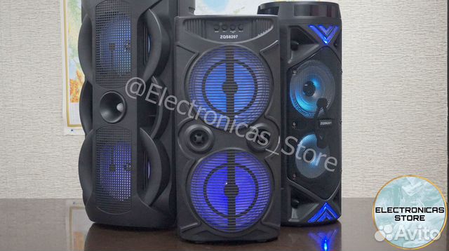 Колонка с Микрофоном зкс 8207 Yellow Доставка