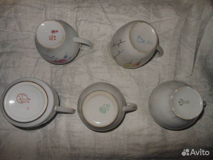 Молочники фарфор СССР