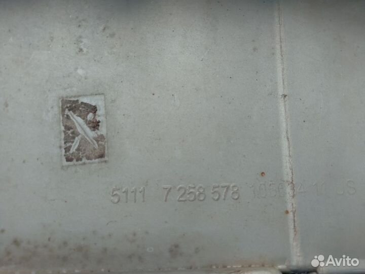 Накладка бампера переднего BMW X3 F25