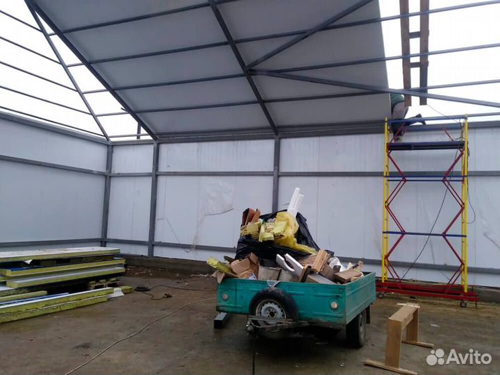 Сэндвич панель стеновая гладкий профиль