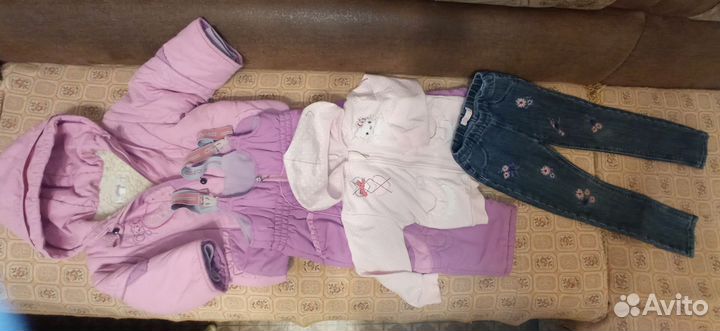 Пакет игрушек и вещей