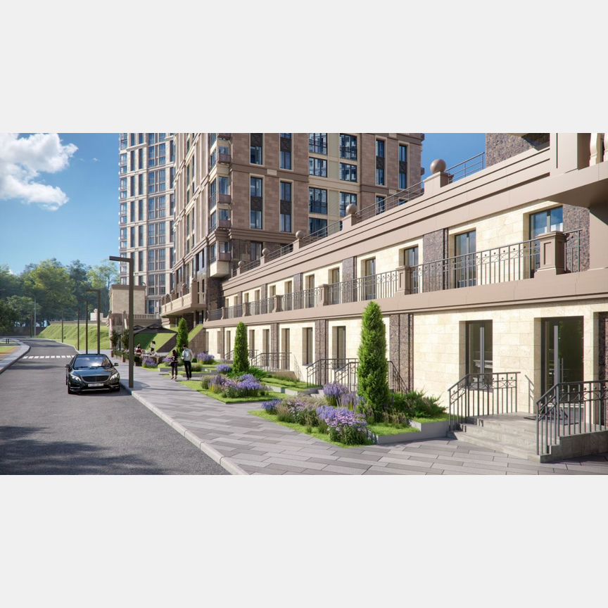 2-к. квартира, 61,5 м², 14/17 эт.