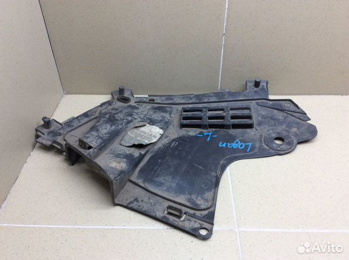 Пыльник двигателя левый Renault Logan 2005-2014