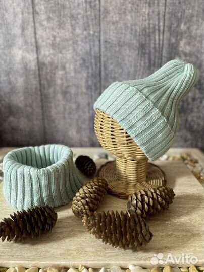 Детская шапка и снуд