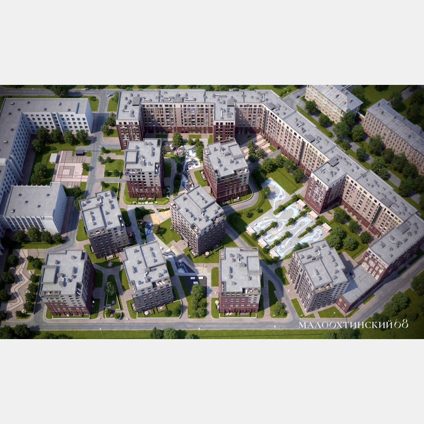 2-к. квартира, 75,1 м², 2/9 эт.