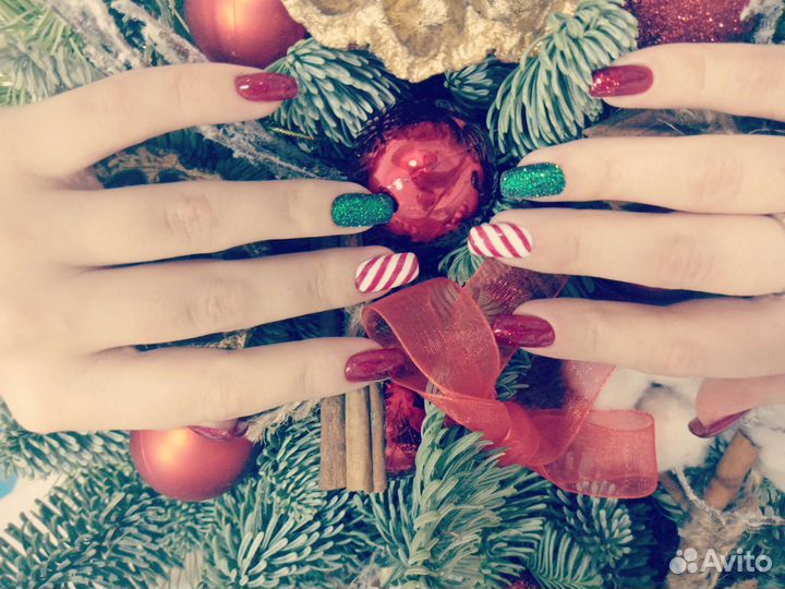 Гель лак, пылесос, уф лампа для маникюра