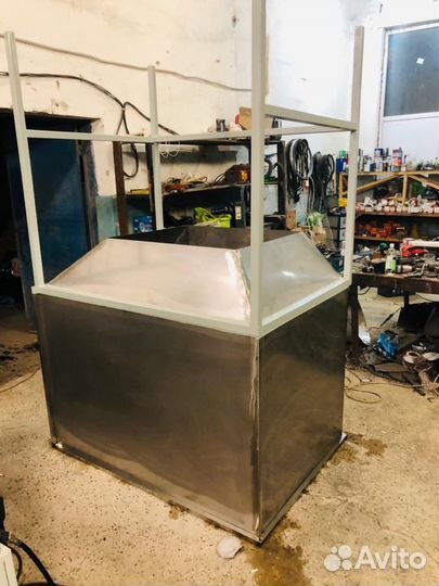 Бункер накопитель нержавейка