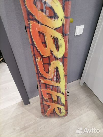 Сноуборд Lobster 150, c креплениями Ribe