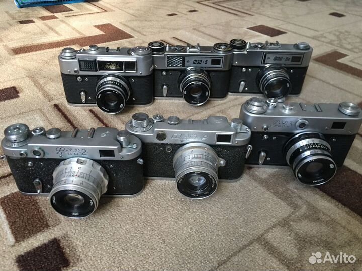 Фотоаппараты советские